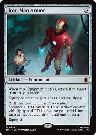 Image of Iron Man Armor (MSH-248) - Marvel Super Heroes Foil