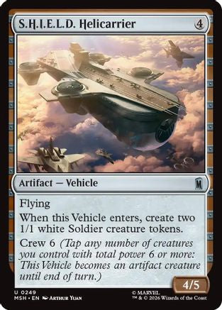 Image of S.H.I.E.L.D. Helicarrier (MSH-249) - Marvel Super Heroes