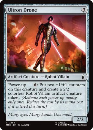 Image of Ultron Drone (MSH-253) - Marvel Super Heroes