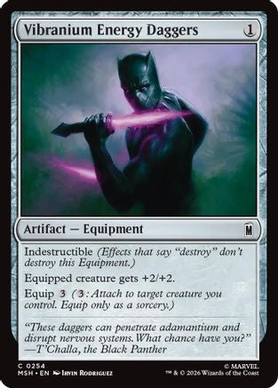 Image of Vibranium Energy Daggers (MSH-254) - Marvel Super Heroes