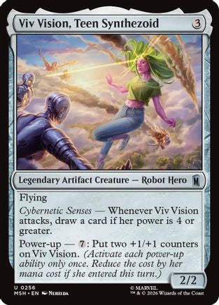 Image of Viv Vision, Teen Synthezoid (MSH-256) - Marvel Super Heroes