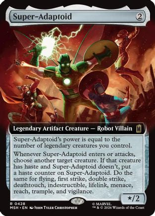 Image of Super-Adaptoid (Extended Art) (MSH-428) - Marvel Super Heroes