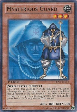 Image of Mysterious Guard [BP01-EN058] Starfoil Rare