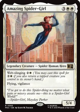 Image of Amazing Spider-Girl (MSC-583) - Commander: Marvel Super Heroes