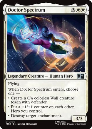 Image of Doctor Spectrum (MSC-590) - Commander: Marvel Super Heroes Foil