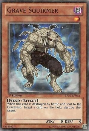 Image of Grave Squirmer [BP01-EN062] Starfoil Rare