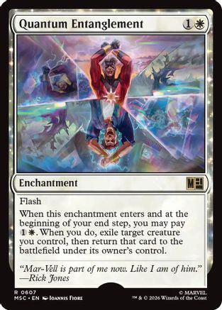 Image of Quantum Entanglement (MSC-607) - Commander: Marvel Super Heroes Foil