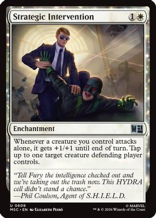 Image of Strategic Intervention (MSC-609) - Commander: Marvel Super Heroes Foil