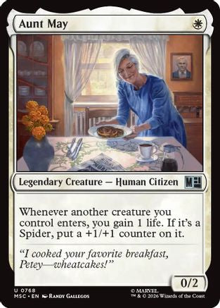 Image of Aunt May (MSC-768) - Commander: Marvel Super Heroes Foil