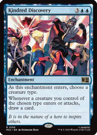 Image of Kindred Discovery (MSC-150) - Commander: Marvel Super Heroes