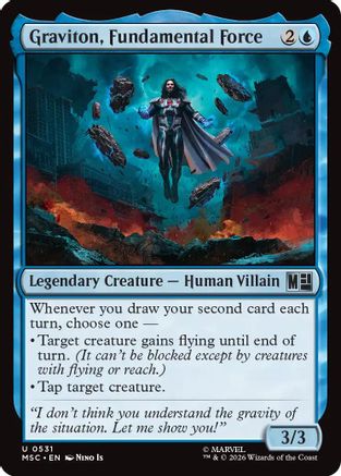 Image of Graviton, Fundamental Force (MSC-531) - Commander: Marvel Super Heroes