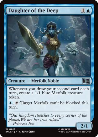 Image of Daughter of the Deep (MSC-618) - Commander: Marvel Super Heroes
