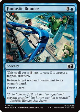 Image of Fantastic Bounce (MSC-620) - Commander: Marvel Super Heroes