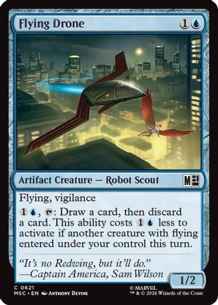 Image of Flying Drone (MSC-621) - Commander: Marvel Super Heroes