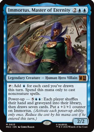 Image of Immortus, Master of Eternity (MSC-623) - Commander: Marvel Super Heroes