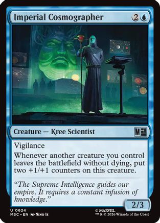 Image of Imperial Cosmographer (MSC-624) - Commander: Marvel Super Heroes Foil