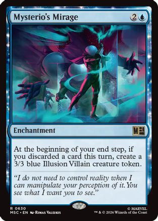 Image of Mysterio's Mirage (MSC-630) - Commander: Marvel Super Heroes Foil