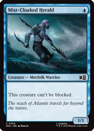 Image of Mist-Cloaked Herald (MSC-760) - Commander: Marvel Super Heroes