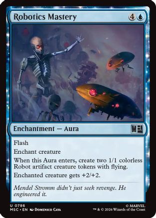 Image of Robotics Mastery (MSC-786) - Commander: Marvel Super Heroes Foil