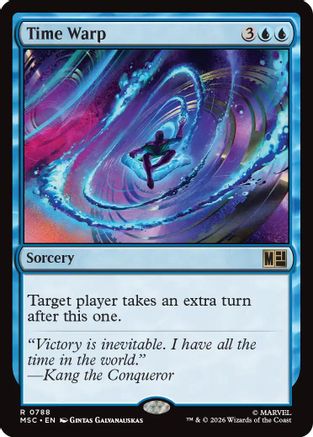 Image of Time Warp (MSC-788) - Commander: Marvel Super Heroes