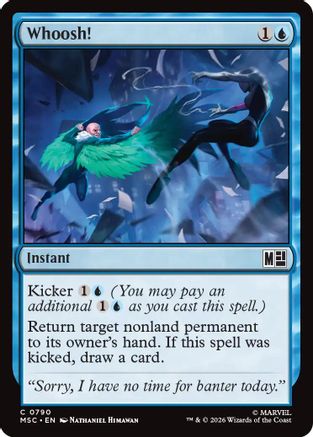 Image of Whoosh! (MSC-790) - Commander: Marvel Super Heroes Foil
