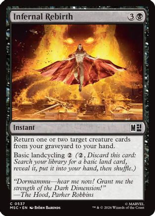 Image of Infernal Rebirth (MSC-537) - Commander: Marvel Super Heroes