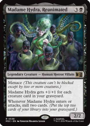 Image of Madame Hydra, Reanimated (MSC-538) - Commander: Marvel Super Heroes