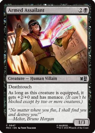 Image of Armed Assailant (MSC-647) - Commander: Marvel Super Heroes