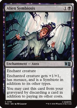 Image of Alien Symbiosis (MSC-791) - Commander: Marvel Super Heroes Foil