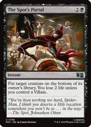 Image of The Spot's Portal (MSC-798) - Commander: Marvel Super Heroes Foil