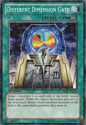 Image of Different Dimension Gate [BP01-EN077] Starfoil Rare