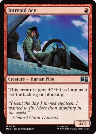 Image of Intrepid Ace (MSC-691) - Commander: Marvel Super Heroes