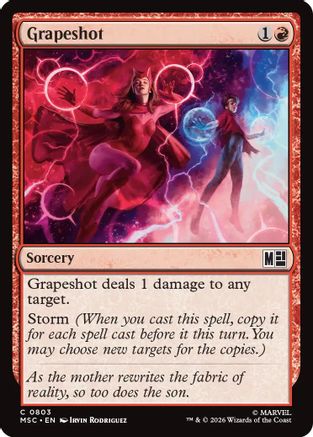 Image of Grapeshot (MSC-803) - Commander: Marvel Super Heroes Foil