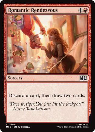 Image of Romantic Rendezvous (MSC-808) - Commander: Marvel Super Heroes