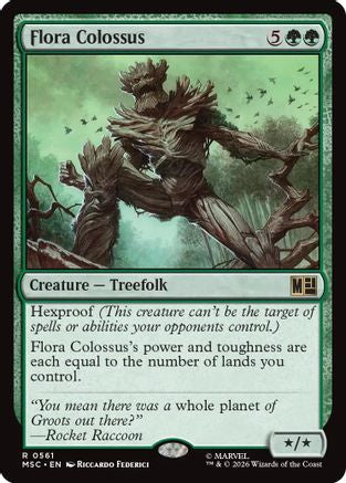 Image of Flora Colossus (MSC-561) - Commander: Marvel Super Heroes Foil