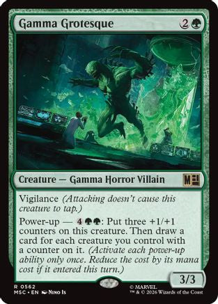 Image of Gamma Grotesque (MSC-562) - Commander: Marvel Super Heroes Foil