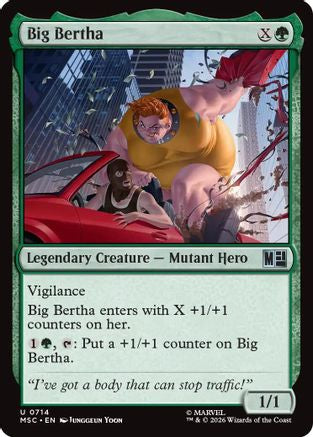 Image of Big Bertha (MSC-714) - Commander: Marvel Super Heroes