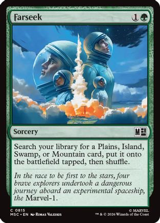 Image of Farseek (MSC-815) - Commander: Marvel Super Heroes Foil