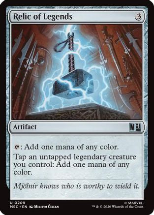 Image of Relic of Legends (MSC-209) - Commander: Marvel Super Heroes