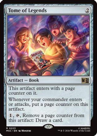 Image of Tome of Legends (MSC-223) - Commander: Marvel Super Heroes