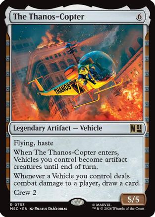 Image of The Thanos-Copter (MSC-753) - Commander: Marvel Super Heroes