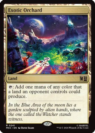Image of Exotic Orchard (MSC-241) - Commander: Marvel Super Heroes