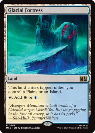 Image of Glacial Fortress (MSC-248) - Commander: Marvel Super Heroes