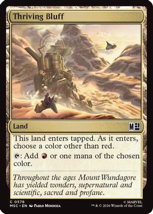 Image of Thriving Bluff (MSC-578) - Commander: Marvel Super Heroes