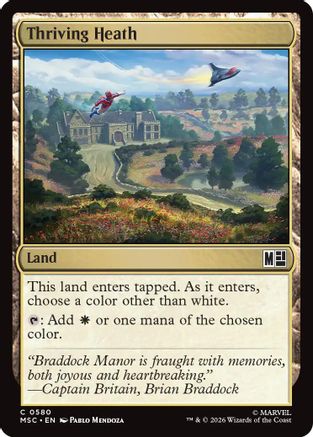 Image of Thriving Heath (MSC-580) - Commander: Marvel Super Heroes Foil
