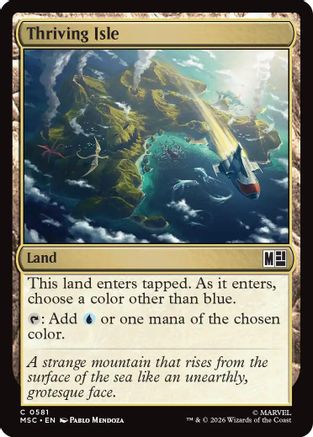 Image of Thriving Isle (MSC-581) - Commander: Marvel Super Heroes Foil