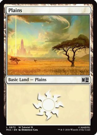 Image of Plains (0872) (MSC-872) - Commander: Marvel Super Heroes