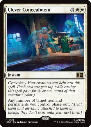 Image of Clever Concealment (MSC-125) - Commander: Marvel Super Heroes