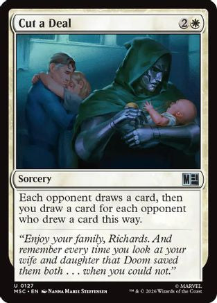 Image of Cut a Deal (MSC-127) - Commander: Marvel Super Heroes