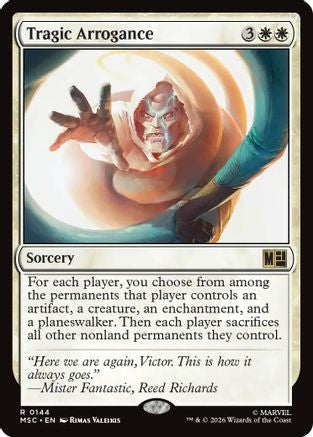 Image of Tragic Arrogance (MSC-144) - Commander: Marvel Super Heroes